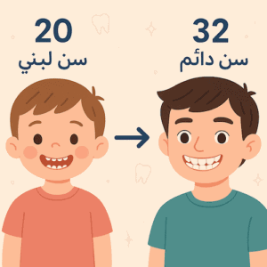 الفرق بين اللبنية و الدائمة