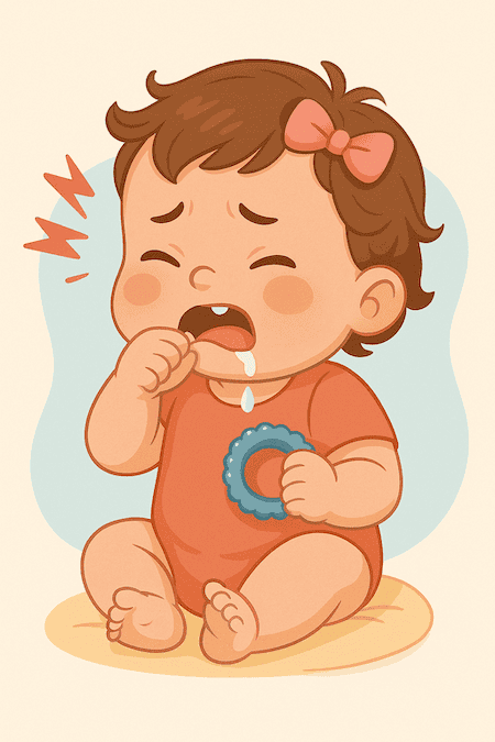 متى يبدأ التسنين عند الأطفال؟