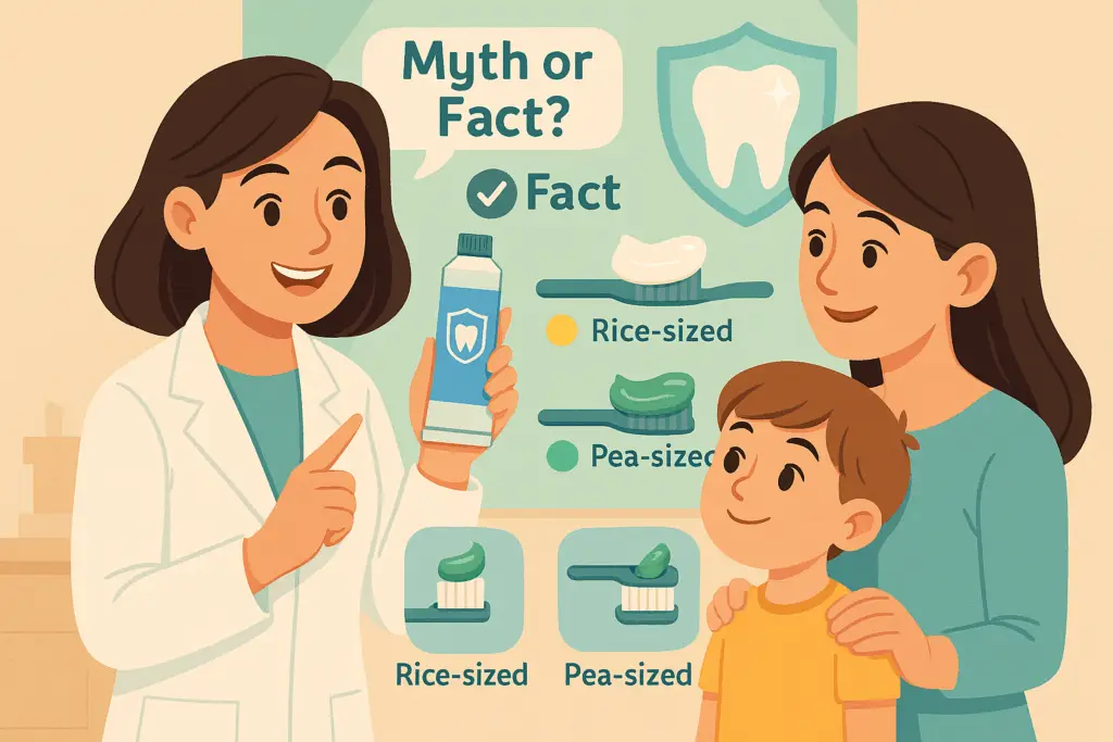 أهمية الفلورايد لصحة أسنان الأطفال