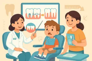 الخلع المبكر للأسنان اللبنية