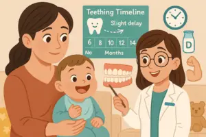 تأخر ظهور الأسنان عند الأطفال