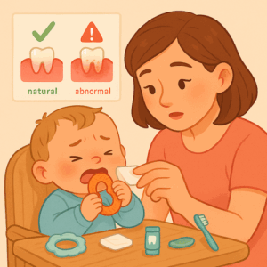 التهاب اللثة الناجم عن التسنين