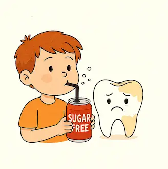 تأثير المشروبات الغازية